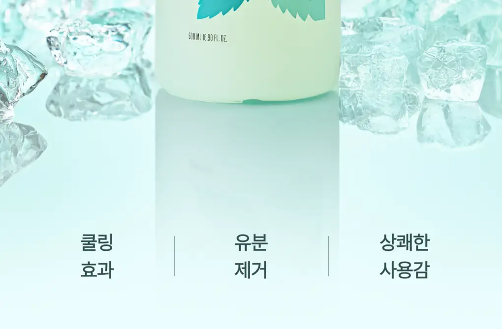 [성분천재/떡짐샴푸] 청미정 박하 쿨 샴푸 500ml (단품/기획) 상세페이지 13